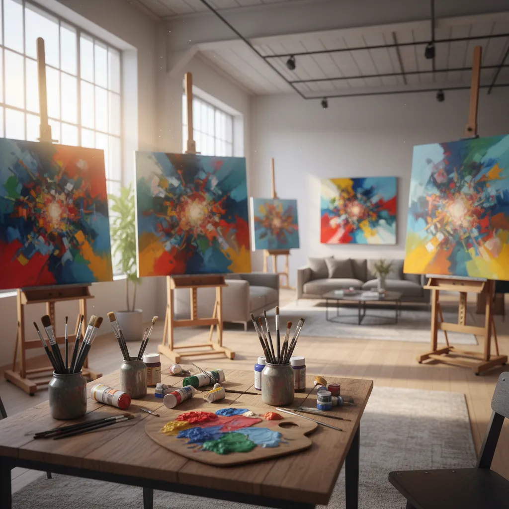 Atelier de pictură